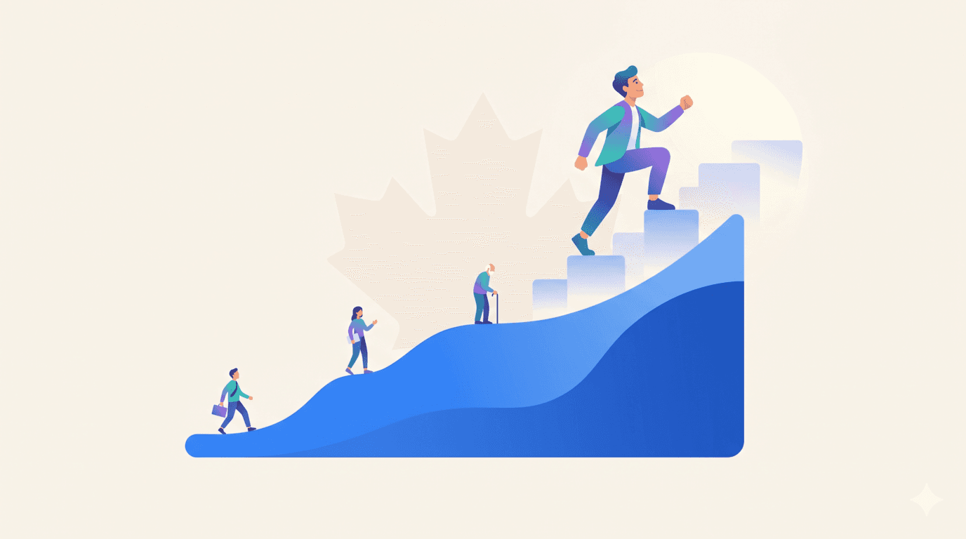 Average Net Worth by Age in Canada — and How to Beat the Curve - Featured image