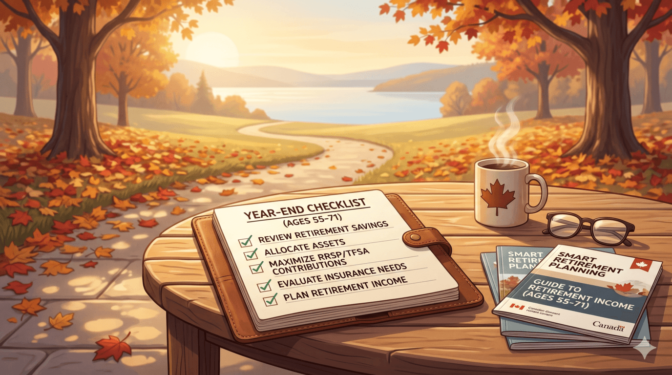 Your Pre-Retirement Year-End Checklist (Age 55-71) - Featured image