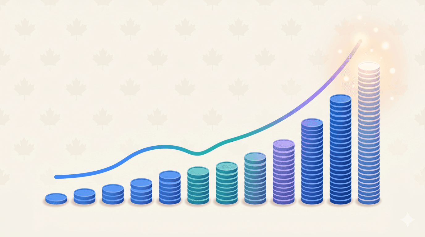 I Finally Saw My Net Worth Climb: 12 Months of Tracking, One Chart - Featured image